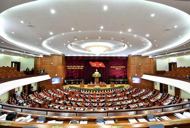 Ngày làm việc thứ hai của Hội nghị lần thứ 13 Ban Chấp hành Trung ương Đảng khóa XII