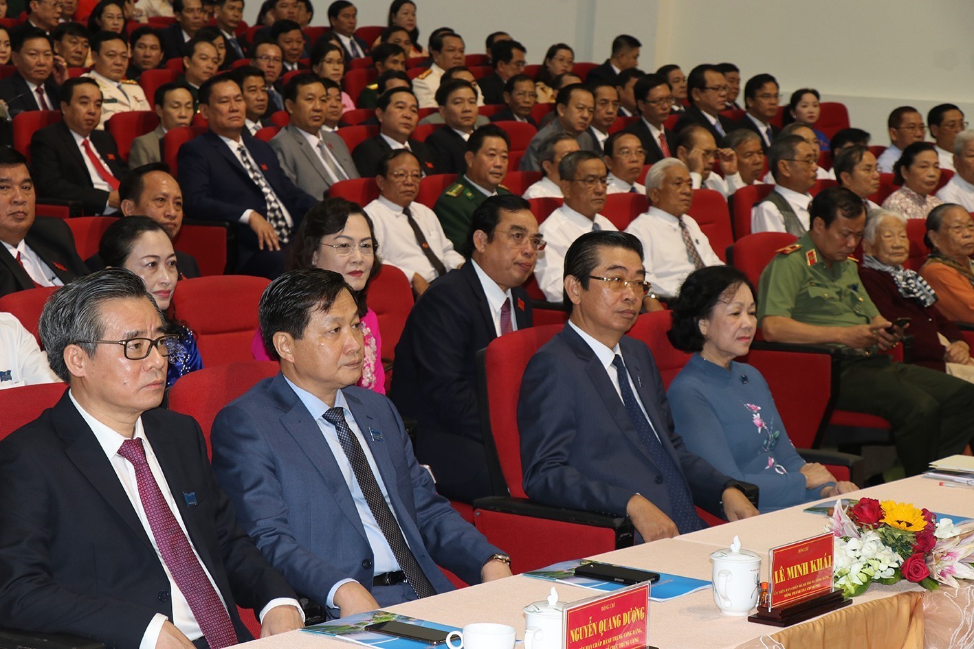 Đồng chí Võ Văn Dũng, Ủy viên Trung ương Đảng, Phó trưởng Ban Nội chính Trung ương tham dự Đại hội 