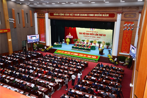 Đại hội Đảng bộ tỉnh Sơn La nhiệm kỳ 2020-2025