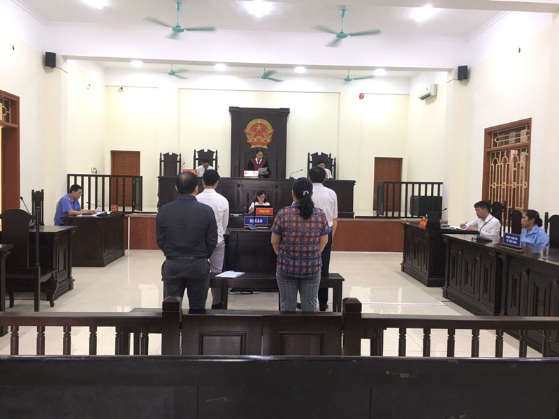 Tòa án nhân dân tỉnh Ninh Bình xét xử vụ án Cao Văn Thọ và đồng phạm về tội vi phạm quy định về hoạt động bán đấu giá tài sản  (tháng 5/2020)