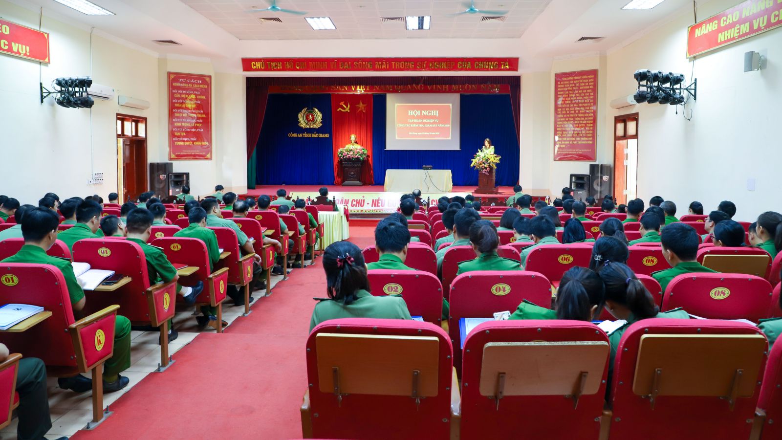 Một hội nghị của Công an tỉnh Bắc Giang 