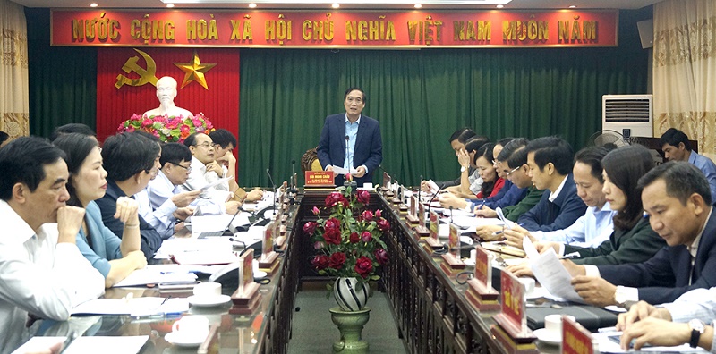 Một Hội nghị của Tỉnh ủy Phú Thọ