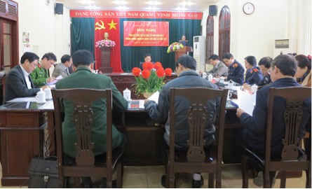 Một Hội nghị của Ban Chỉ đạo Cải cách tư pháp tỉnh Lạng Sơn