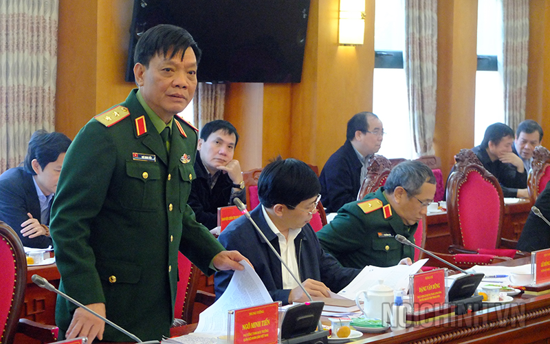 Trung tướng Ngô Minh Tiến, Phó tổng Tham mưu trưởng Quân đội nhân dân Việt Nam