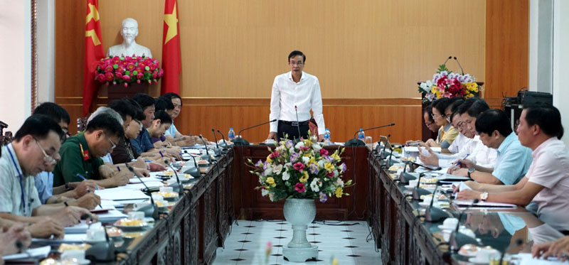 Đoàn kiểm tra công tác phòng, chống tham nhũng của Thành ủy Hà Nội tại Quận Tây Hồ