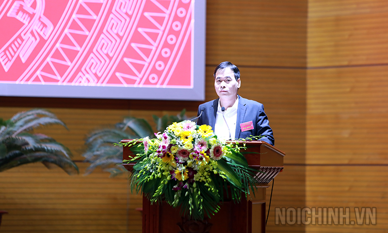 Đồng chí Nguyễn Mạnh Cường, Phó Chủ nhiệm Ủy ban Tư pháp của Quốc hội