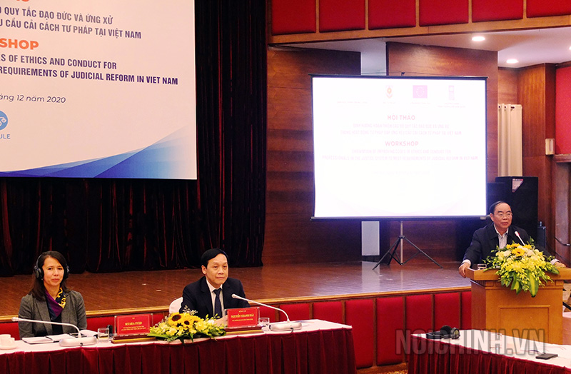 Ông Nguyễn Công Hồng, Phó Chủ nhiệm Ủy ban Tư pháp của Quốc hội