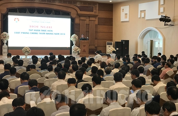 Trên 500 người tham dự tập huấn Luật Phòng, chống tham nhũng năm 2018 tỉnh Hải Dương