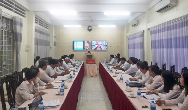 Hội nghị trực tuyến tập huấn nghiệp vụ cải cách tư pháp tại điểm cầu tỉnh Cà Mau