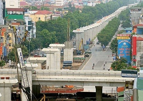 Dự án tuyến đường sắt đô thị thí điểm Hà Nội, đoạn Nhổn - ga Hà Nội