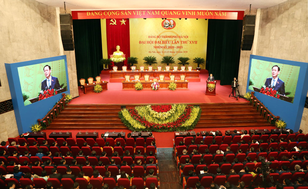 Đại hội đại biểu lần thứ XVII Đảng bộ thành phố Hà Nội  