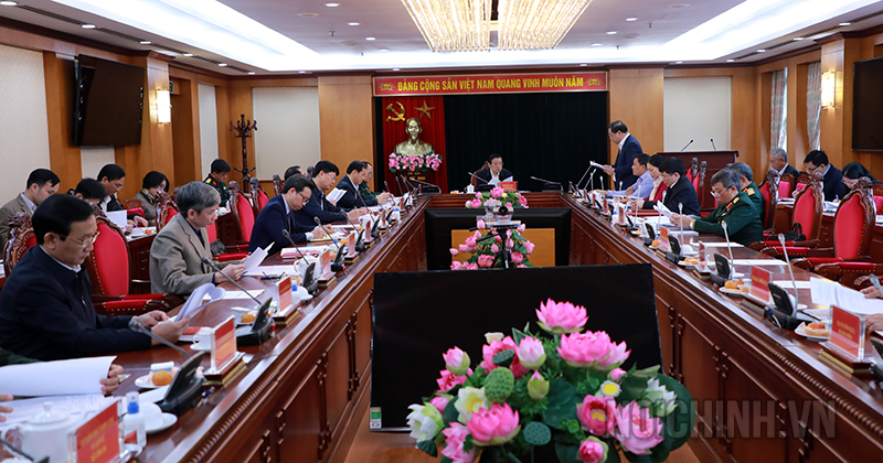 Ban Nội chính Trung ương tổ chức Hội nghị giao ban công tác nội chính tháng 12/2020