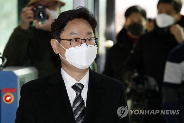 Ứng cử viên Bộ trưởng Tư pháp Park Beom-kye đến Văn phòng vào ngày 4/1/2020