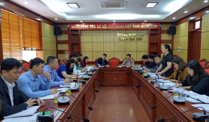 Đoàn kiểm tra của Văn phòng UBND tỉnh Lạng Sơn kiểm tra việc thực hiện cải cách thủ tục hành chính, thực hiện cơ chế một cửa, một cửa liên thông trong giải quyết thủ tục hành chính tại UBND huyện Bắc Sơn (tháng 12/2020)