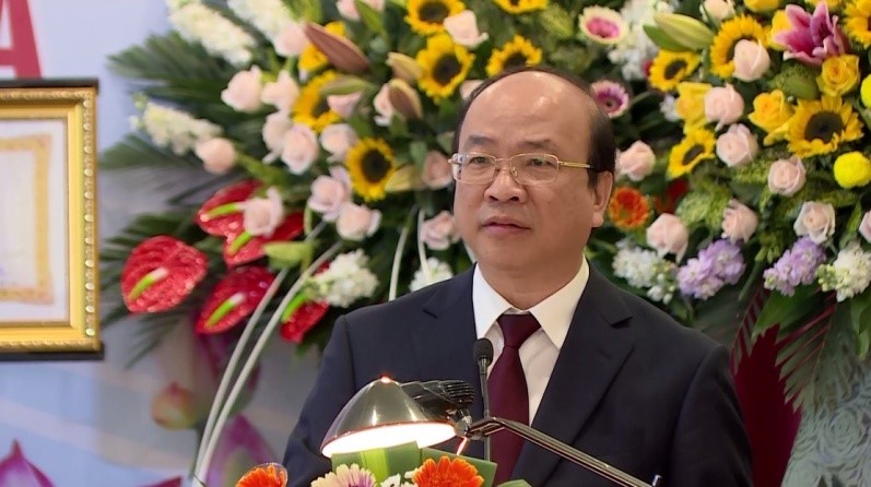 Đồng chí Phan Chí Hiếu, Thứ trưởng Bộ Tư pháp phát biểu chỉ đạo tại hội nghị