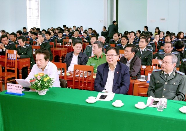 Quang cảnh hội nghị công tác thi hành án dân sự tỉnh