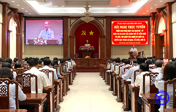 Một Hội nghị của Ủy ban nhân dân tỉnh Tiền Giang