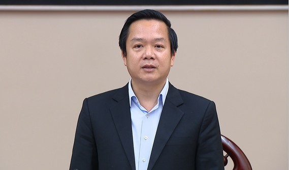 Đồng chí Phạm Quang Ngọc, Chủ tịch UBND tỉnh Ninh Bình phát biểu tại Hội nghị