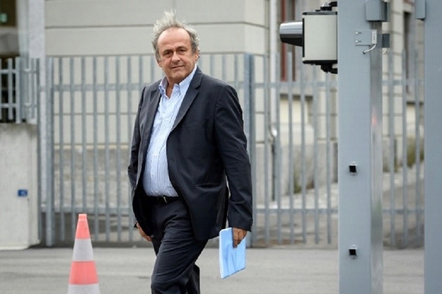 Ông Michel Platini tiếp tục hành trình tại các phòng xử án ở Thụy Sĩ vào các ngày 15, 16, 17/3. Ảnh: AFP 