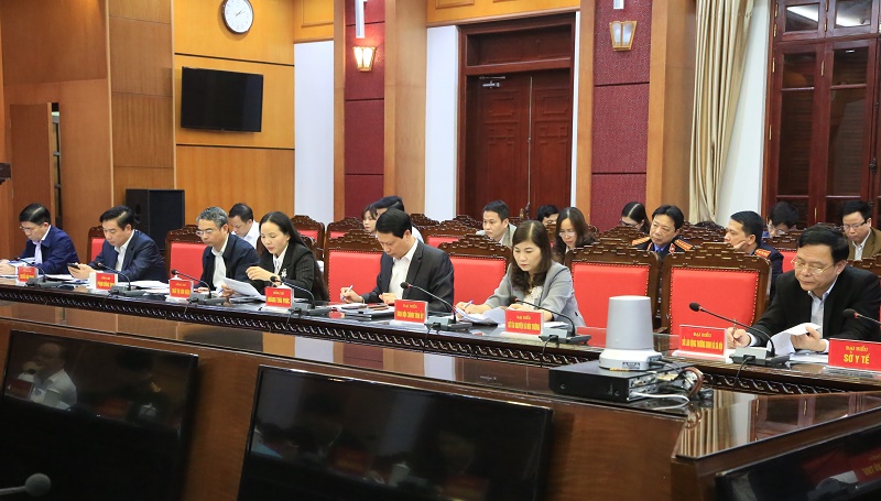 Các đại biểu dự Hội nghị tổng kết năm 2020 Tỉnh ủy Thái Bình