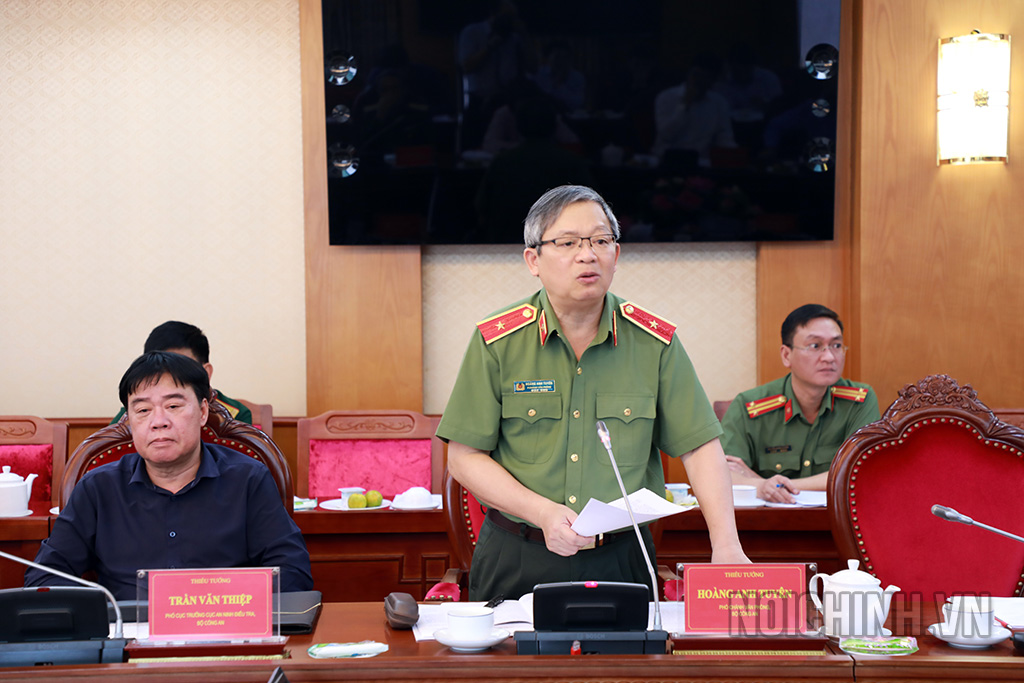 Đồng chí Hoàng Anh Tuyên, Phó chánh Văn phòng Bộ Công an