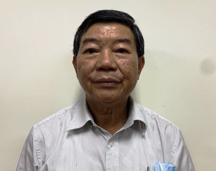 Bị can Nguyễn Quốc Anh, nguyên Giám đốc Bệnh viện Bạch Mai