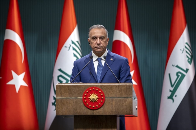 Thủ tướng Iraq Mustafa Al-Kadhimi tại Ankara, ngày 17/12/2020