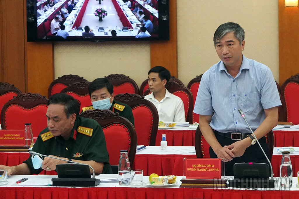 Đồng chí Nguyễn Văn Định, Phó Cục trưởng Cục Bảo vệ chính trị nội bộ - Ban Tổ chức Trung ương