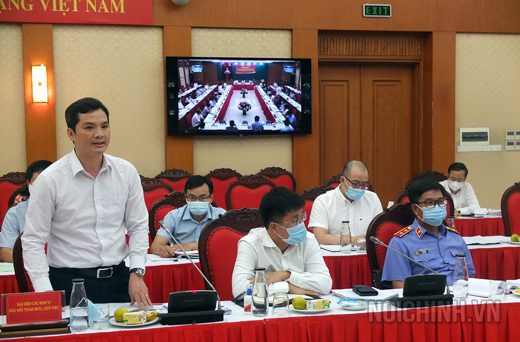   Đồng chí Lê Hoài Nam, Phó Vụ trưởng Vụ Tổng hợp - Kiểm toán Nhà nước