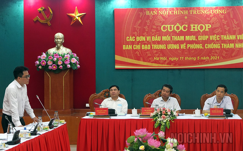Đồng chí Phạm Hồng Quang, Phó Vụ trưởng Vụ Tổng hợp - Văn phòng Trung ương Đảng