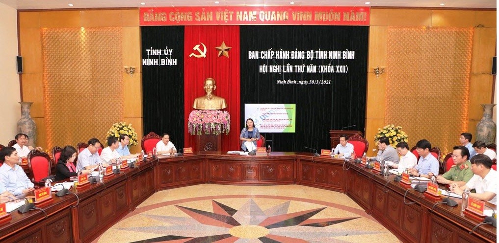 Hội nghị Ban Chấp hành Đảng bộ tỉnh lần thứ năm, nhiệm kỳ 2020-2025