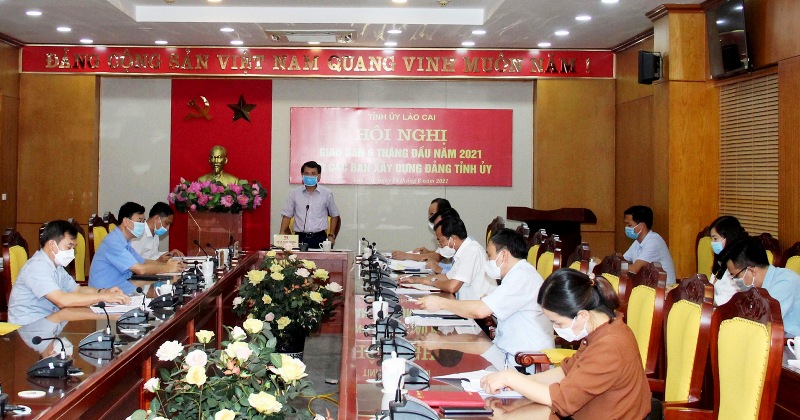 Một Hội nghị của Tỉnh ủy Lao Cai