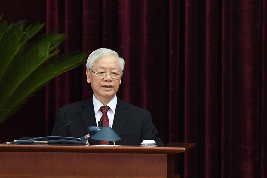 Tổng Bí thư Nguyễn Phú Trọng phát biểu khai mạc Hội nghị Trung ương 3