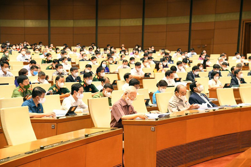 Quốc hội nghe Báo cáo tổng hợp ý kiến, kiến nghị của cử tri và nhân dân gửi đến Kỳ họp thứ nhất, Quốc hội khóa XV