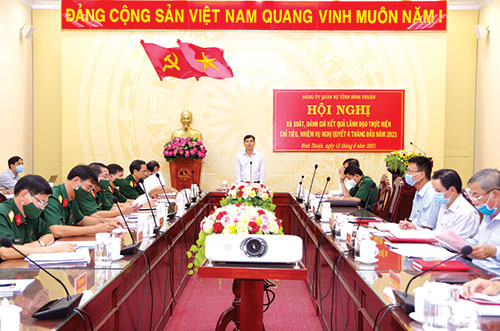 Hội nghị quân chính toàn quân tỉnh Bình Thuận