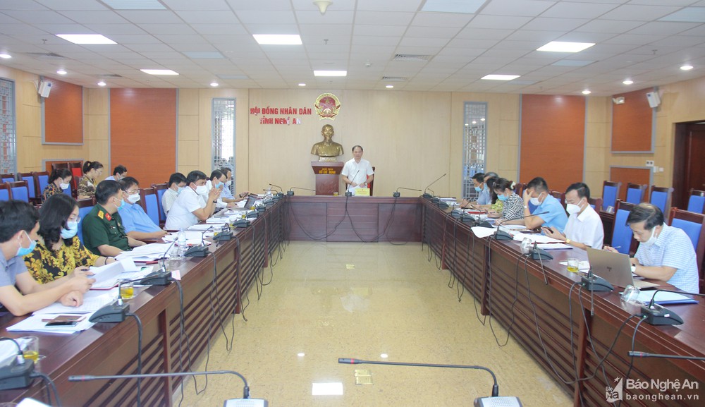Hội đồng nhân dân tỉnh Nghệ An thẩm tra báo cáo công tác phòng, chống tham nhũng 6 tháng đầu năm, nhiệm vụ 6 tháng cuối năm 2021
