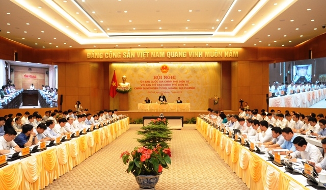 Một cuộc họp của  Ủy ban Quốc gia về Chính phủ điện tử