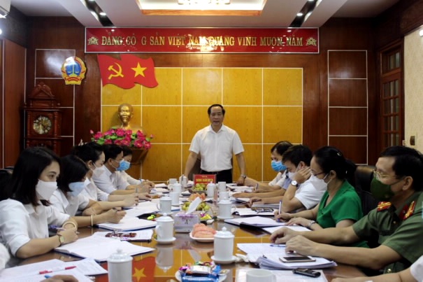 Đoàn kiểm tra Ban Chỉ đạo Cải cách tư pháp tỉnh Lạng Sơn kiểm tra công tác cải cách tư pháp đối với Ban Cán sự Đảng Tòa án nhân dân tỉnh (tháng 9/2021)