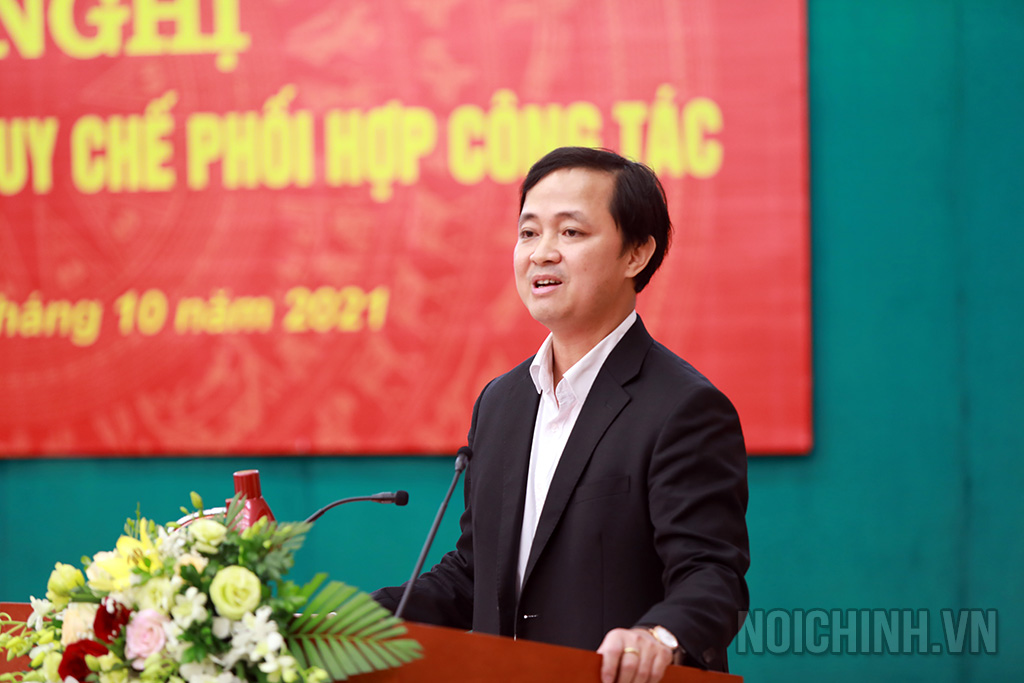 Đồng chí Nguyễn Xuân Trường, Vụ trưởng Vụ Địa phương I, Ban Nội chính Trung ương