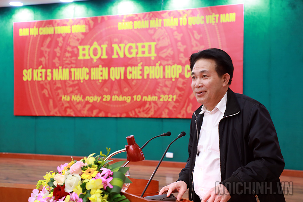 Đồng chí Nguyễn Văn Yên, Vụ trưởng Vụ Theo dõi các vụ án, vụ việc, Ban Nội chính Trung ương
