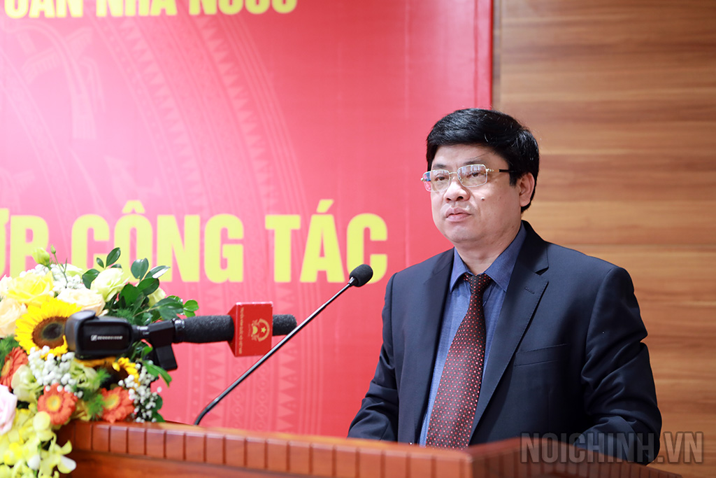 Đồng chí Trần Anh Tuấn, Phó Vụ trưởng Vụ Theo dõi công tác phòng, chống tham nhũng, Ban Nội chính Trung ương