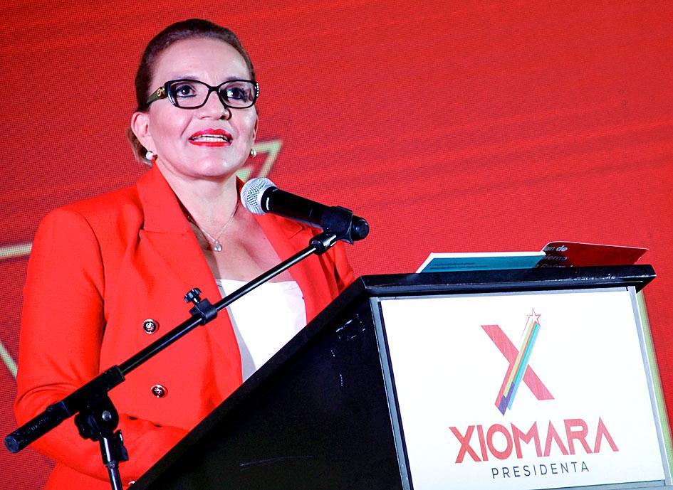 Bà Xiomara Castro tuyên chiến với tham nhũng