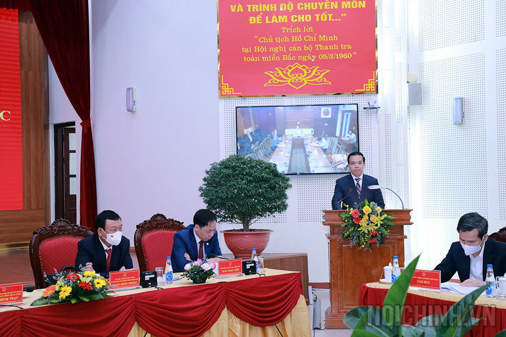 Đồng chí Nguyễn Thanh Tân, Phó Vụ trưởng Vụ Theo dõi xử lý các vụ án, vụ việc, Ban Nội chính Trung ương