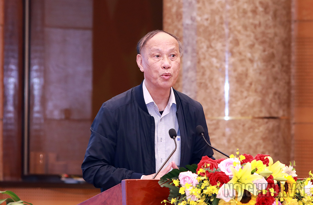 GS.TS Trần Ngọc Đường, nguyên Phó Chủ nhiệm Văn phòng Quốc hội