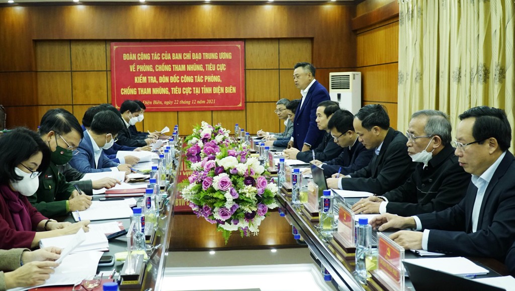 Toàn cảnh buổi làm việc