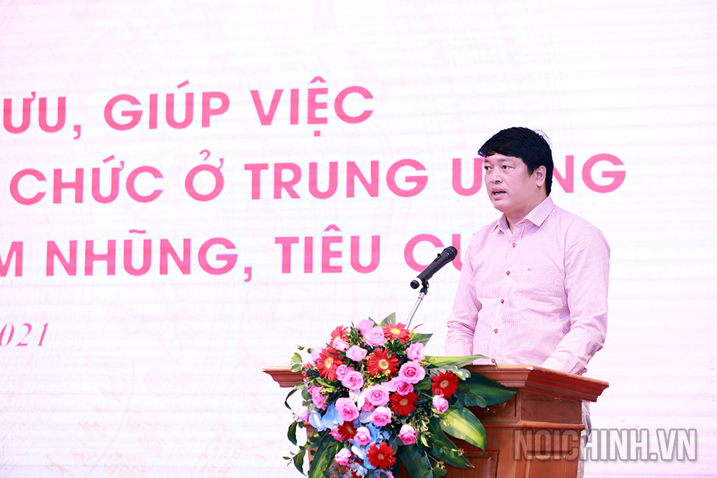 Đồng chí Ngô Mạnh Hùng, Phó Cục trưởng Cục Phòng, chống tham nhũng, Thanh tra Chính phủ
