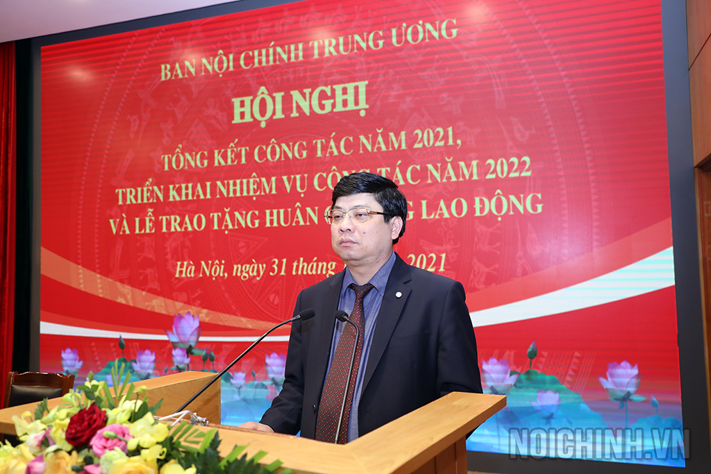 Đồng chí Trần Anh Tuấn, Phó Vụ trưởng Vụ Theo dõi công tác phòng, chống tham nhũng