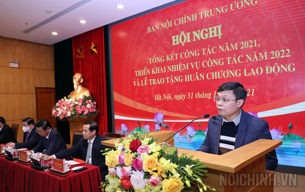 Đồng chí Nguyễn Văn Trưởng, Phó Vụ trưởng Vụ Nghiên cứu tổng hợp