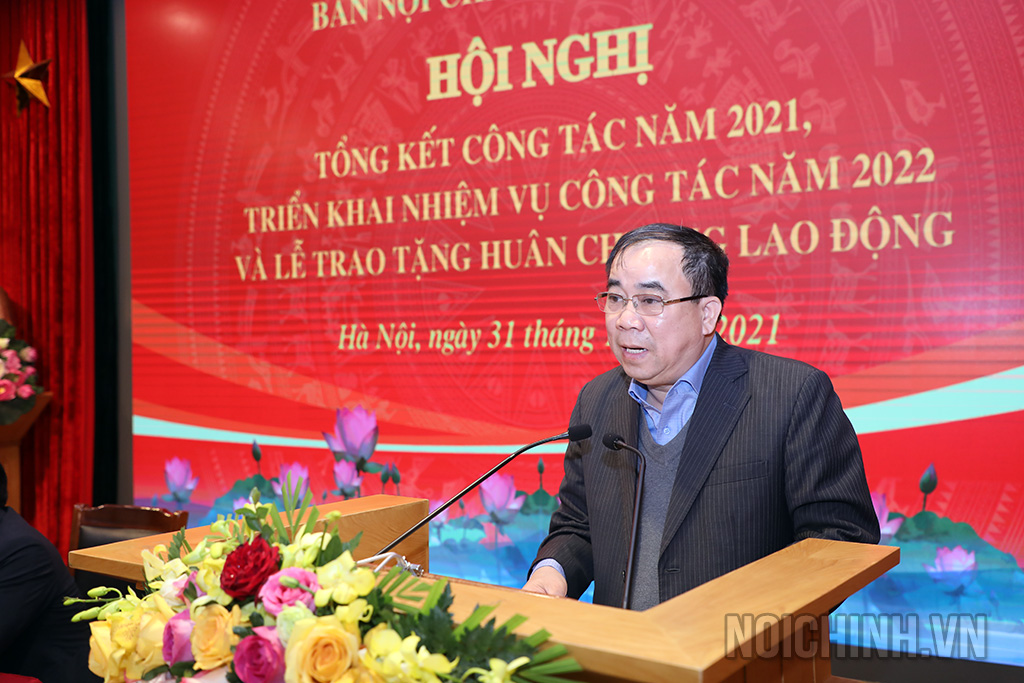 Đồng chí Trần Đức Phong, Vụ trưởng thuộc Vụ Cải cách tư pháp