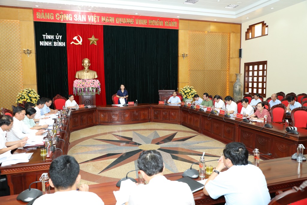 Hội nghị giao ban công tác nội chính, phòng, chống tham nhũng, cải cách tư pháp và công tác tôn giáo 6 tháng đầu năm 2021 của Tỉnh ủy Ninh Bình